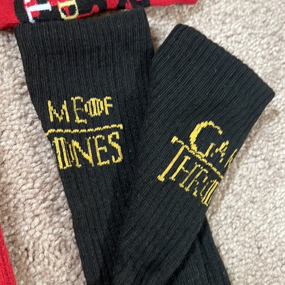 Game of thrones Lannister Mens Socks Bundle - Picture 4 of 5